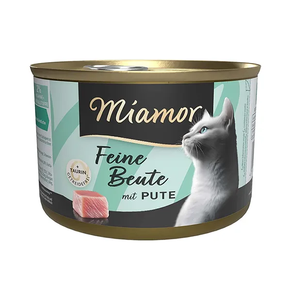 Беззерновой влажный корм для кошек Miamor Feine Beute с индейкой — фото 1