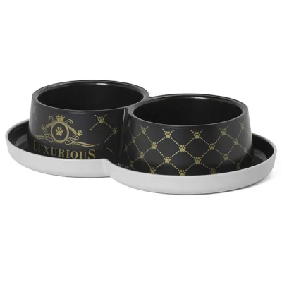 Миска для котів подвійна Moderna Double Trendy Dinner Luxurious