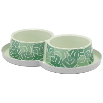Миска для котів подвійна Moderna Double Trendy Dinner Едем