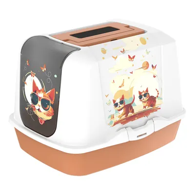 Закрытый туалет для кошек Moderna Trendy Cat Indy&Louise