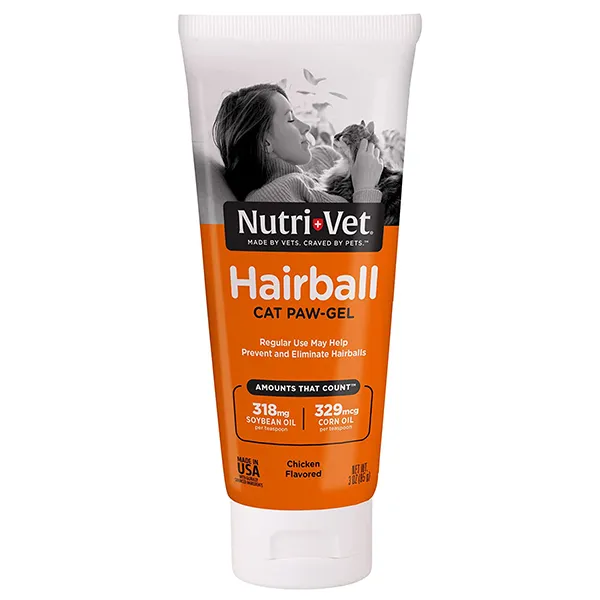 Nutri-Vet Hairball Chicken НУТРІ-ВЕТ ВИВЕДЕННЯ ШЕРСТІ КУРКА гель для котів — фото 1