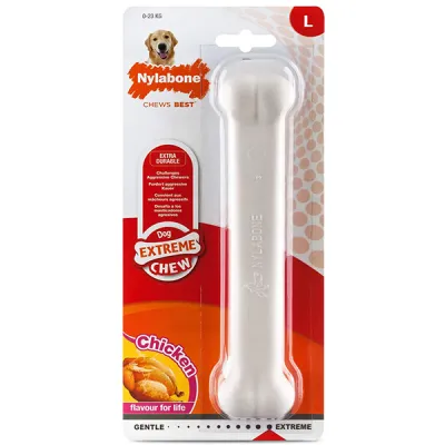 Жевательная игрушка для собак, кость, Nylabone Extreme Chew Bone