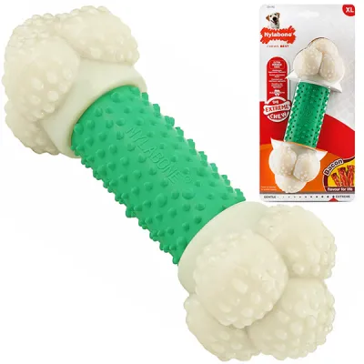 Жевательная игрушка для собак, двойная, Nylabone Extreme Chew Double Action