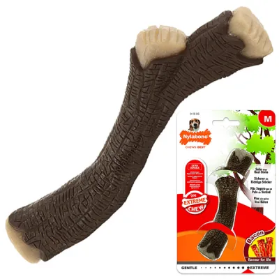 Жевательная игрушка для собак, палочка, Nylabone Extreme Chew Wooden Stick