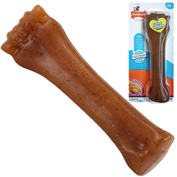 Жевательная игрушка для щенков Nylabone Puppy Chew Bone — фото 1