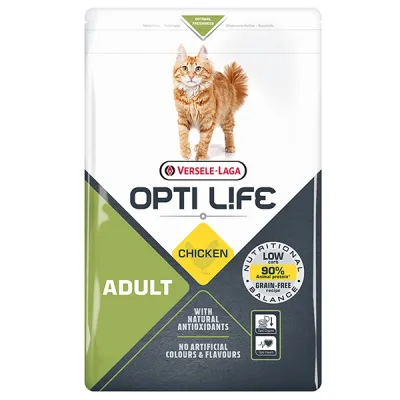 Opti Life Adult ОПТІ ЛАЙФ ДОРОСЛИЙ беззерновий сухий суперпреміум корм для котів