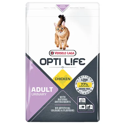 Сухой корм для котов при МКБ беззерновой Opti Life Urinary