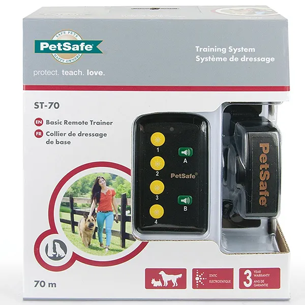 Электронный ошейник для собак с пультом PetSafe Basic Remote Trainer — фото 1