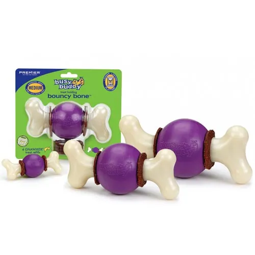 Жевательная игрушка с лакомством для собак PetSafe Busy Buddy Bouncy Bone — фото 1