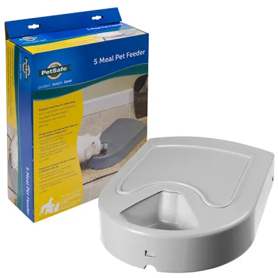 PetSafe Eatwell 5 Meal Pet Feeder автоматическая кормушка для кошек и собак, таймер, 5 порций, PetSafe Eatwell