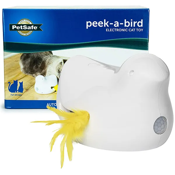PetSafe Peek-a-Bird Electronic Cat Toy ПЕТСЕЙФ ПТАШКА інтерактивна іграшка для котів — фото 1