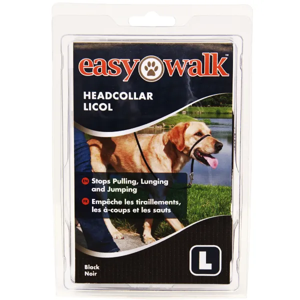 Premier тренировочный ошейник для собак Easy Walk средний черный — фото 1