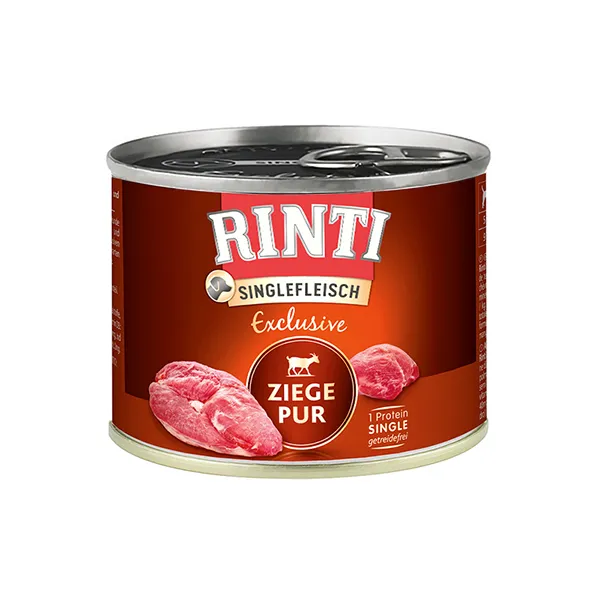 Влажный корм для собак монопротеиновый с козой Rinti Singlefleisch Exclusive — фото 1