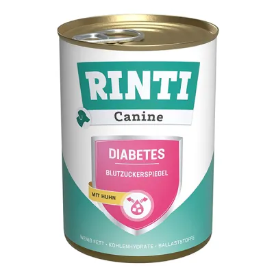 Диетический влажный корм для собак при диабете с курицей Rinti Canine Veterinary Diabetes