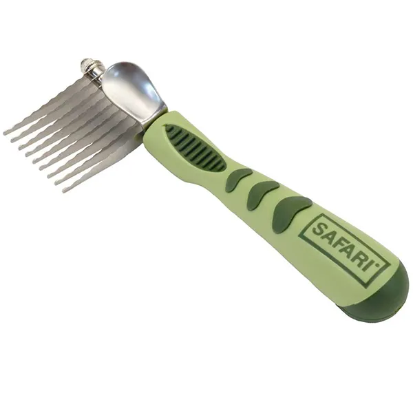 Колтунорез прямой для собак и кошек Safari Dematting Comb — фото 1