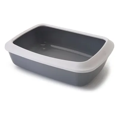 Savic Iriz Nordic Litter Tray САВІК АЙРІЗ НОРДІК лоток туалет з бортиком для котів, 42х31х12.5 см