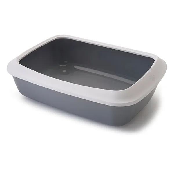 Savic Iriz Nordic Litter Tray лоток туалет с бортиком для кошек, 42х31х12.5 см — фото 1