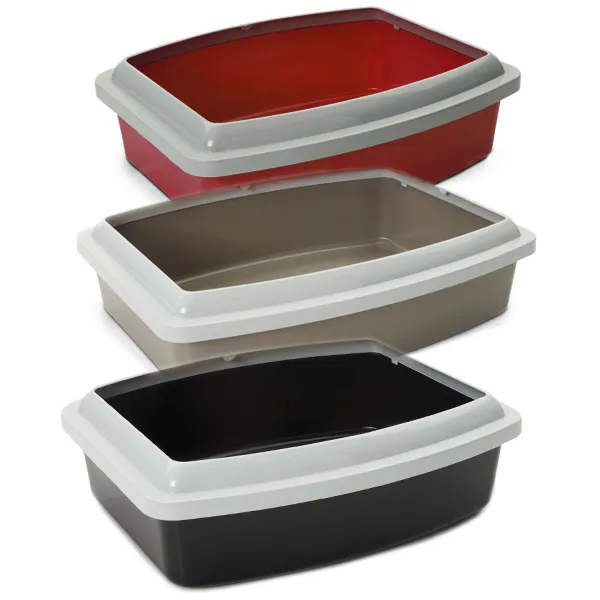 Туалет с бортиком для кошек Savic Oval Tray+Rim — фото 1