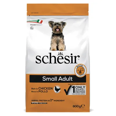 Сухой корм для собак мелких пород, курица, Schesir Dog Small Adult Chicken