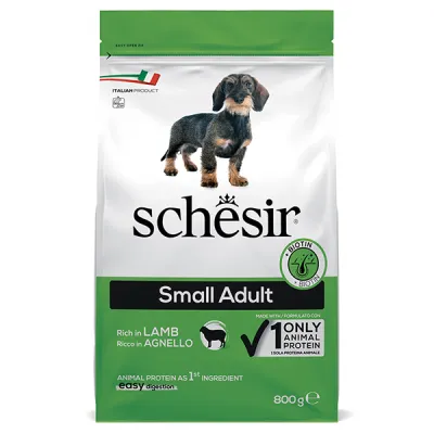 Сухой корм для собак мелких пород, монопротеиновый, Schesir Dog Small Adult Lamb