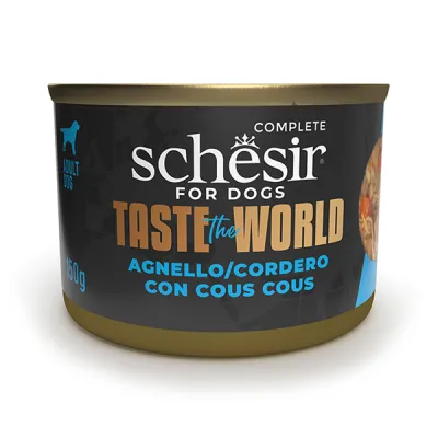 Консервы для собак Schesir Taste the World Lamb With Cous Cous