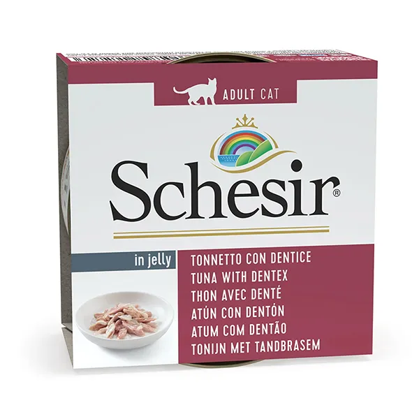 Консервы для кошек Schesir Tuna with Dentex — фото 1
