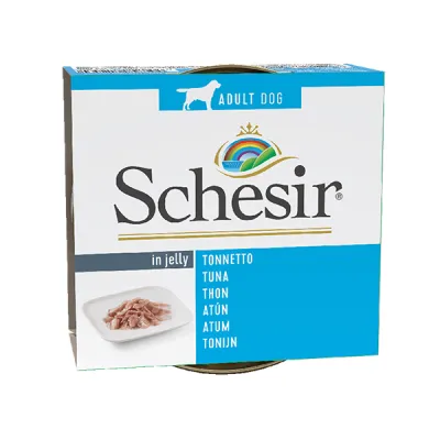 Schesir Tuna тунец в желе, консервы для собак, Schesir