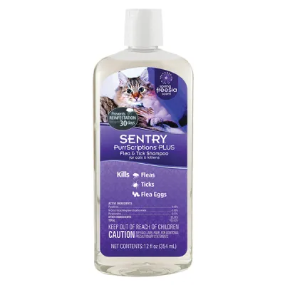 Sentry PurrScriptions Plus Spring Freesia Shampoo шампунь для кошек SENTRY