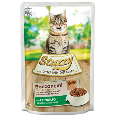 Влажный корм для котов Stuzzy Cat кролик, 85г