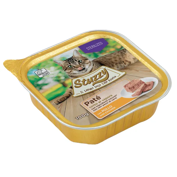 Паштет для стерилизованных кошек, 100 г, Stuzzy Cat Sterilized — фото 1