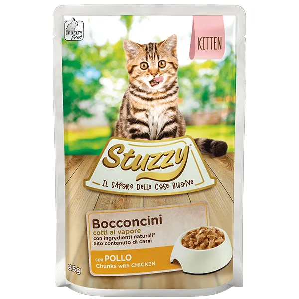 Влажный корм для котят, курица в соусе, пауч 85 г, Stuzzy Chicken for Kitten — фото 1