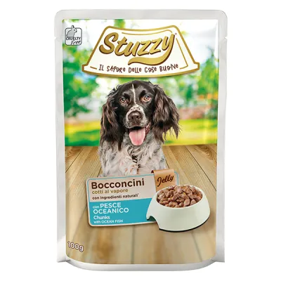 Влажный корм для собак с океанической рыбой в желе Stuzzy Dog Ocean Fish
