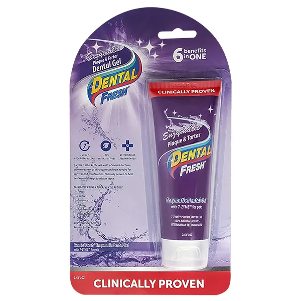 Зубний гель для собак, ензимний, SynergyLabs Dental Fresh Enzymatic Dental Gel — фото 1