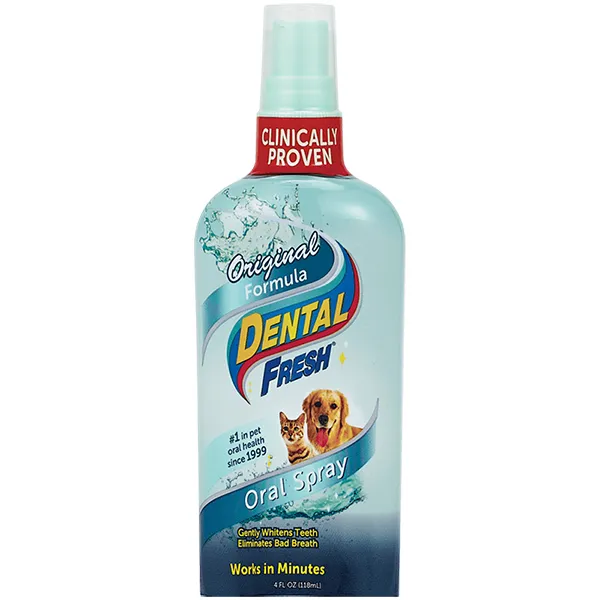 SynergyLabs Dental Fresh Oral Spray СИНЕРДЖІ ЛАБС СВІЖІСТЬ ЗУБІВ спрей від зубного нальоту для собак і котів — фото 1