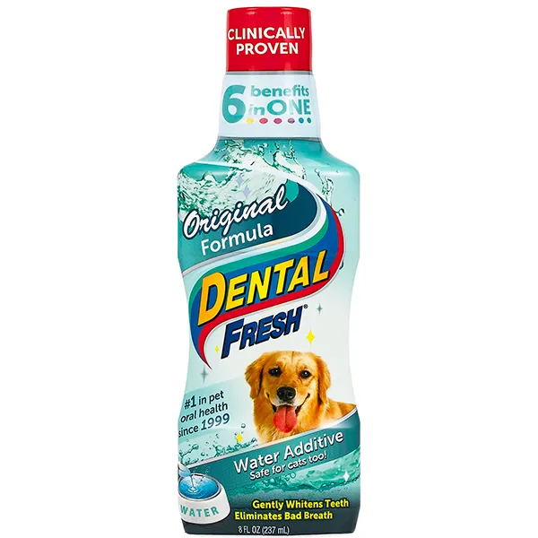 SynergyLabs Dental Fresh Жидкость от зубного налета и запаха из пасти для собак и котов — фото 1