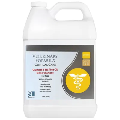 Шампунь для собак з вівсянкою та олією чайного дерева Veterinary Formula CC Clinical Care Oatmeal&Tea Tree Oil Infuser Shampoo