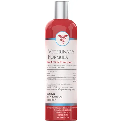 Шампунь для собак і котів від бліх і кліщів Veterinary Formula CC Flea&Tick Shampoo