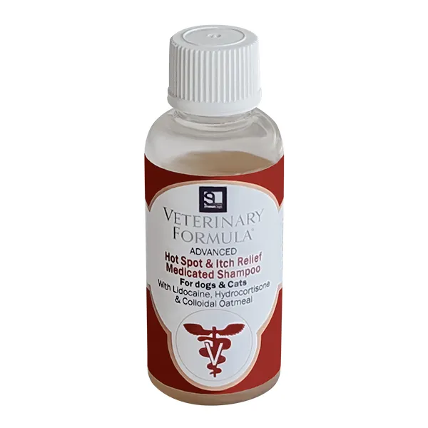 Шампунь для собак і котів від свербежу та гарячих точок Veterinary Formula CC Hot Spot & Itch Relief Shampoo — фото 1