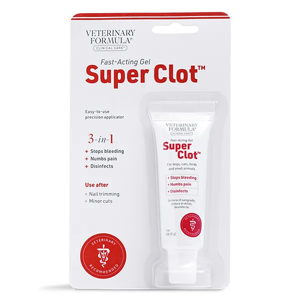 Veterinary Formula Clinical Care Super Clot ВЕТЕРИНАРНА ФОРМУЛА СУПЕР КЛОТ кровоспинний, знеболювальний, дезінфекційний гель — фото 1