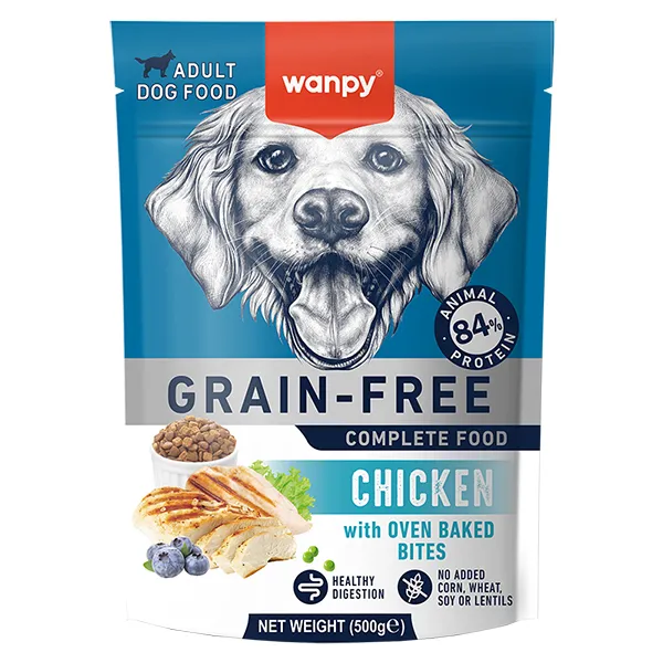 Сухий беззерновий корм для собак Wanpy Adult Dog Grain Free Chicken — фото 1