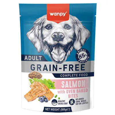 Сухий беззерновий корм для собак Wanpy Adult Dog Grain Free Salmon