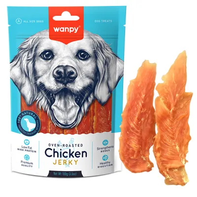 Влажные лакомства для собак Wanpy Chicken Jerky