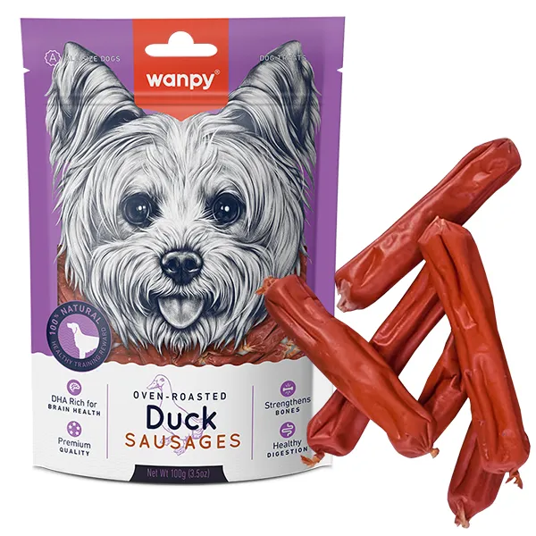 Ласощі для собак Wanpy Duck Sausages — фото 1