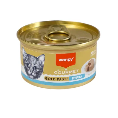 Консерви для кошенят паштет Gourmet Gold Paste Chicken, Wanpy ВАНПІ