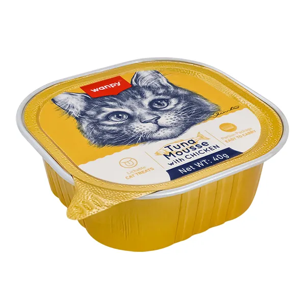 Консервы для котов Wanpy Tuna&Chicken мус — фото 1