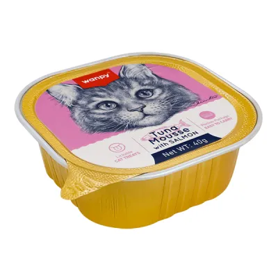 Консервы для котов Wanpy Tuna&Salmon мус