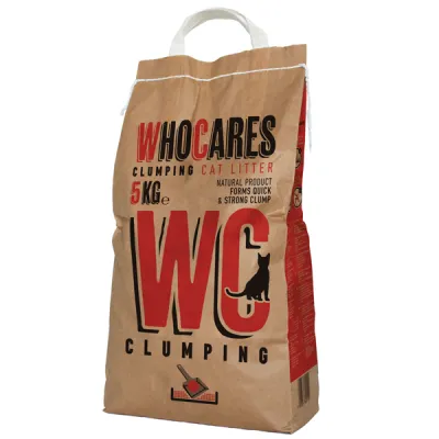 Грудкующийся наполнитель для котячего туалета Who Cares WC Clumping