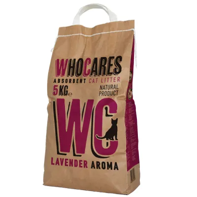 Наполнитель для котячего туалета Who Cares WC Lavander