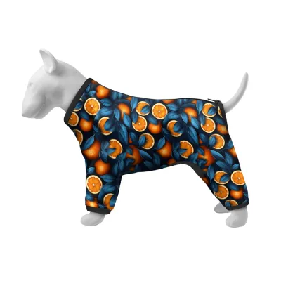 Ветровка для собак WAUDOG Clothes, рисунок "Апельсины"