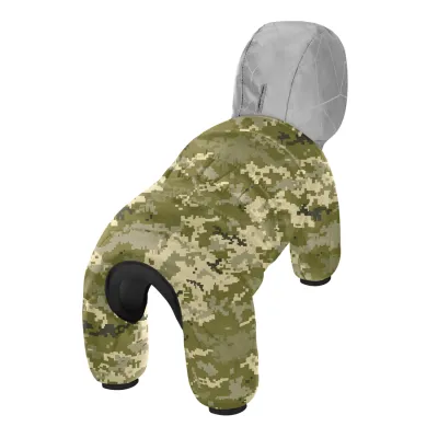 Комбинезон для собак WAUDOG Clothes, рисунок "Милитари"